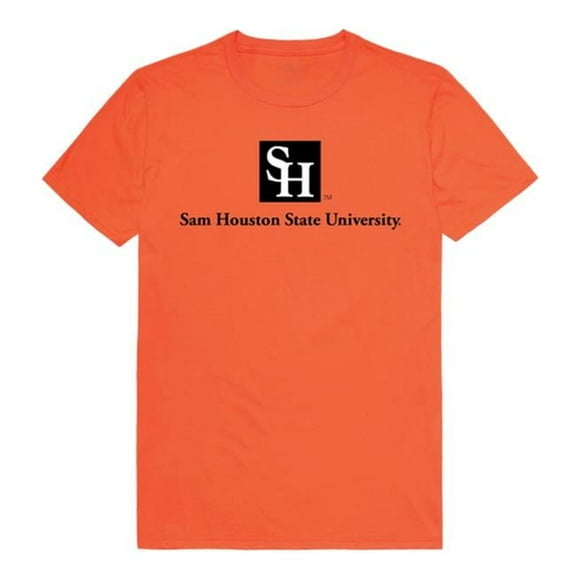 W Republic 516-441-ORN-04 Sam Houston State University Institutional T-Shirt, Orange & White - Extra Large