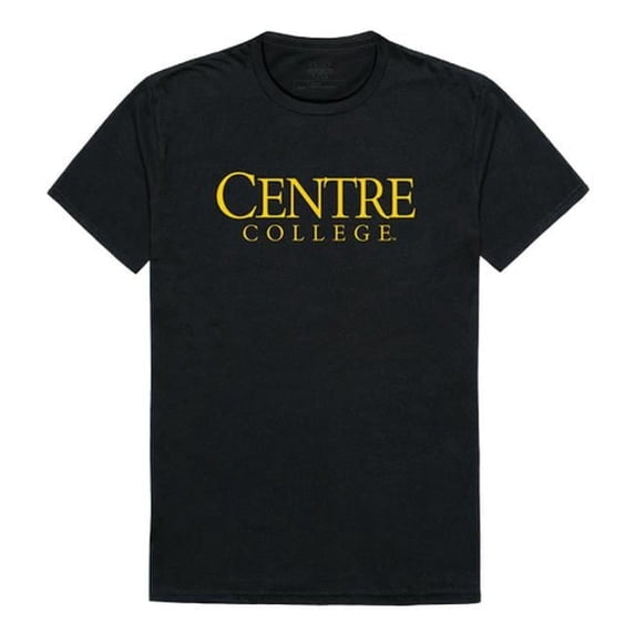 W Republic 516-450-BLK-03 NCAA Centre College Colonels Institutional T-Shirt, Black - Large