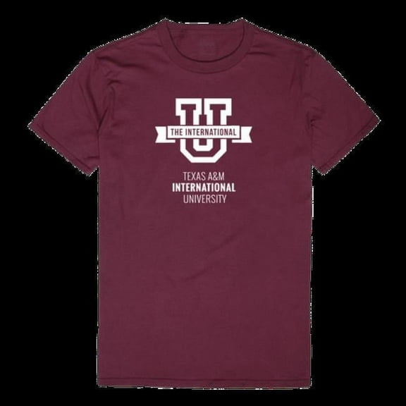 W Republic 516-491-MAR-04 Texas A&M International University Dustdevils Institutional T-Shirt, Maroon - Extra Large