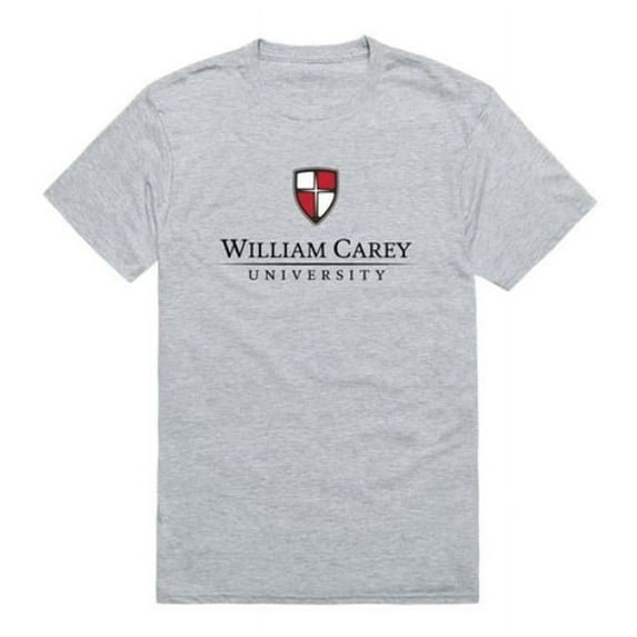 W Republic 516-606-HGY-05 William Carey University Crusaders Institutional T-Shirt, Heather Grey - 2XL