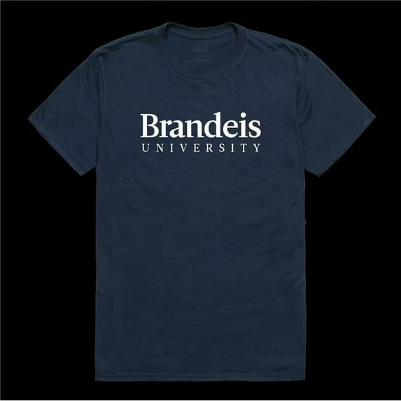 W Republic 516-619-NVY-04 Brandeis University Judges Institutional T-Shirt, Navy - Extra Large