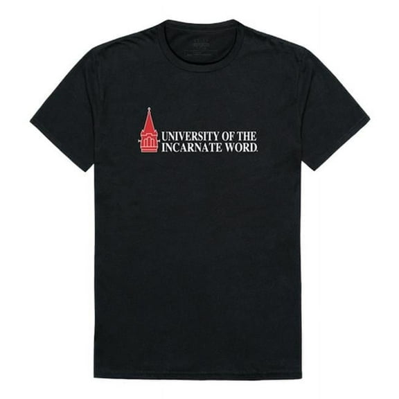 W Republic 516-687-BLK-02 University of the Incarnate Word Cardinals Institutional T-Shirt, Black - Medium