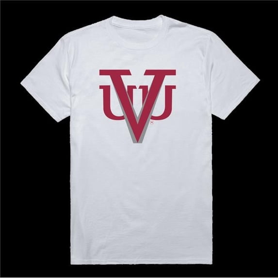 W Republic 516-729-WHT-03 Virginia Union University Panthers Institutional T-Shirt, White - Large