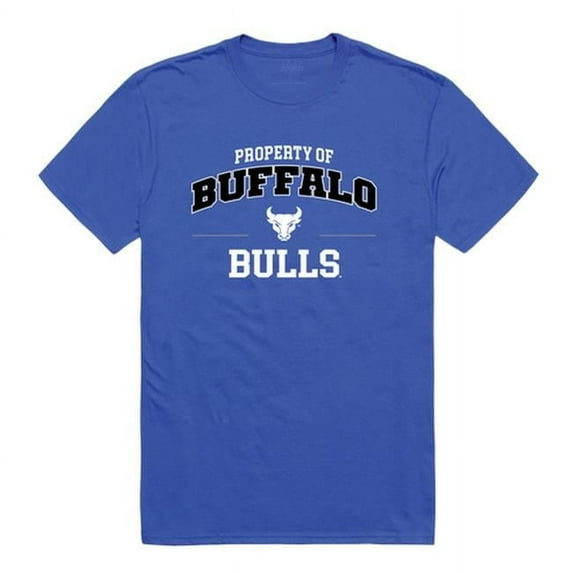 W Republic 517-274-B02-02 Buffalo State College Property T-Shirt, Royal Blue 3 - Medium