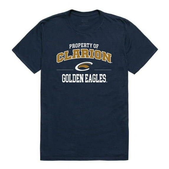 W Republic 517-280-BGT-05 Clarion University of Pennsylvania Property T-Shirt, Navy 2 - 2XL