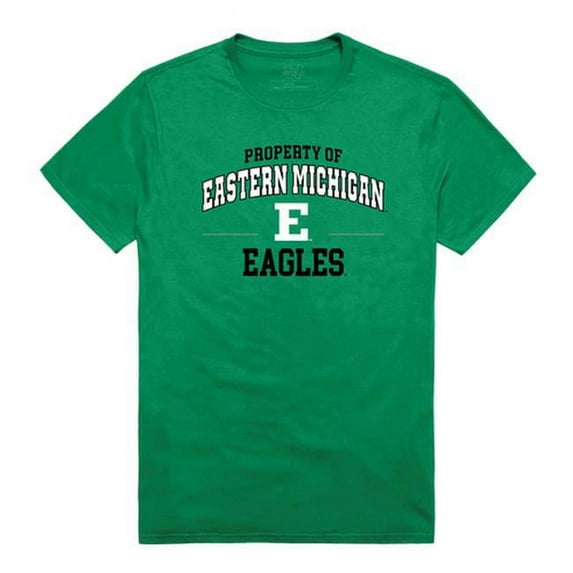 W Republic 517-295-G77-01 Eastern Michigan University Property T-Shirt, Kelly 3 - Small