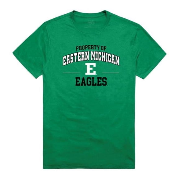W Republic 517-295-G77-02 Eastern Michigan University Property T-Shirt, Kelly 3 - Medium