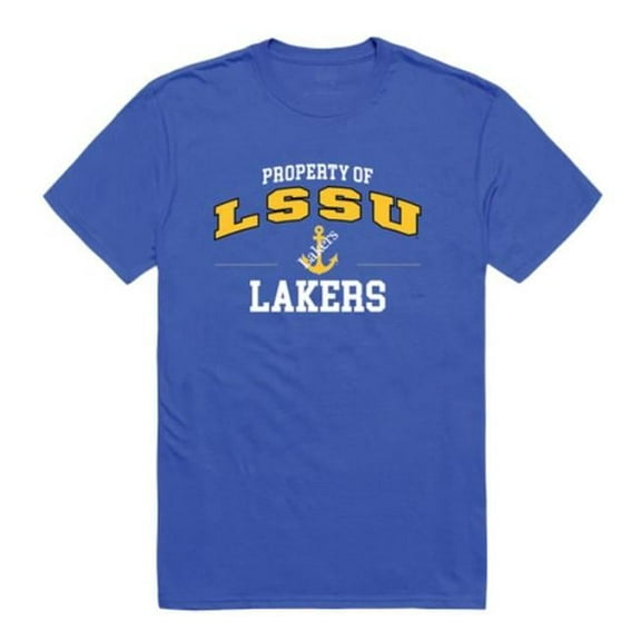 W Republic 517-325-B02-02 Lake Superior State University Property T-Shirt, Royal - Medium