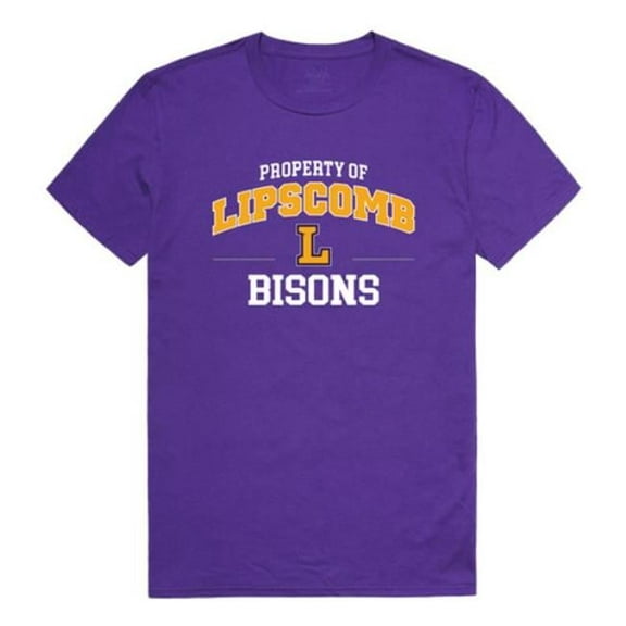 W Republic 517-328-328-02 Lipscomb University Property T-Shirt, Purple - Medium