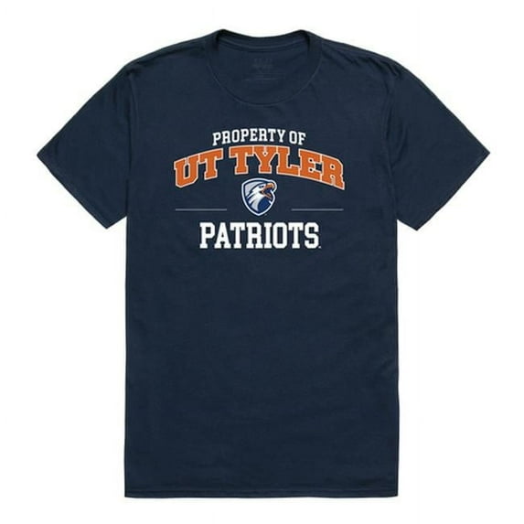 W Republic 517-436-NV2-02 The University of Texas at Tyler Patriots Property College T-Shirt, Navy - Medium