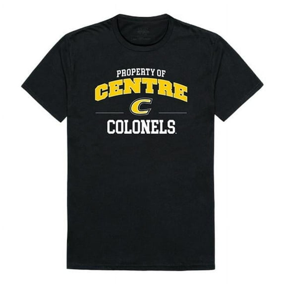 W Republic 517-450-BLK-04 NCAA Centre College Colonels Property College T-Shirt, Black - Extra Large