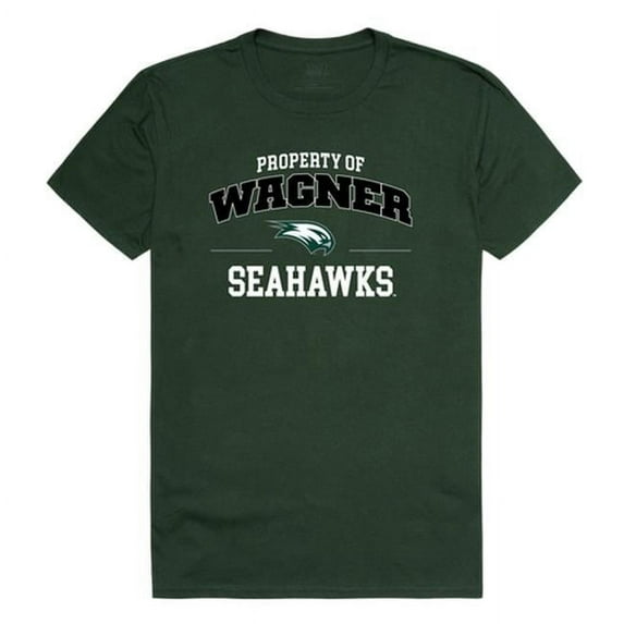 W Republic 517-462-FOR-03 NCAA Wagner College Seahawks Property T-Shirt, Forest Green - Large