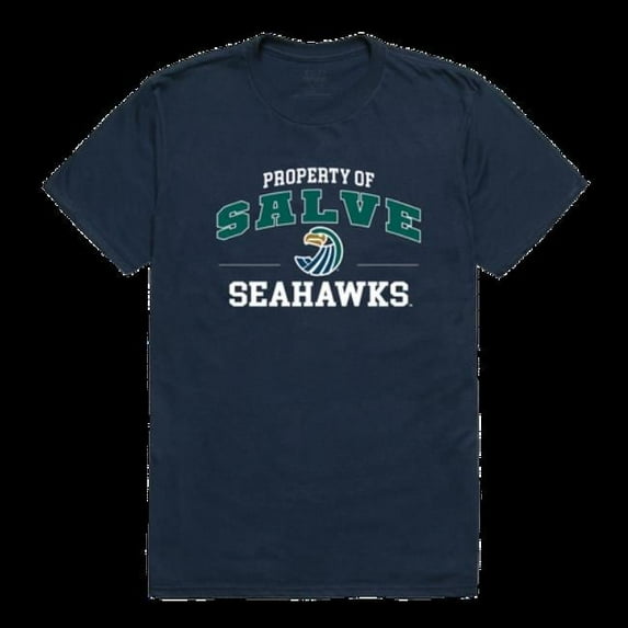 W Republic 517-474-NVY-05 Salve Regina University Seahawks Property College T-Shirt, Navy - 2XL