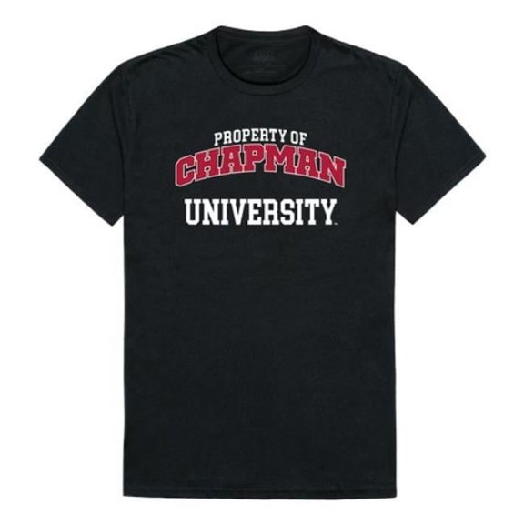 W Republic 517-629-BLK-04 Chapman University Panthers Property College T-Shirt, Black - Extra Large