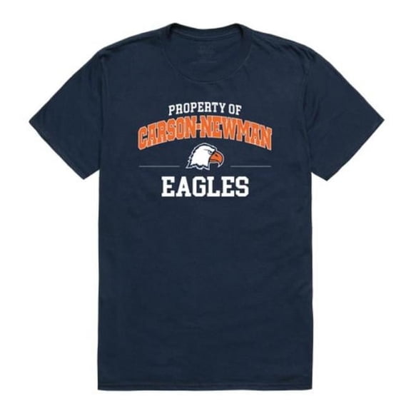 W Republic 517-702-NVY-05 Carson-Newman University Eagles Property College T-Shirt, Navy - 2XL