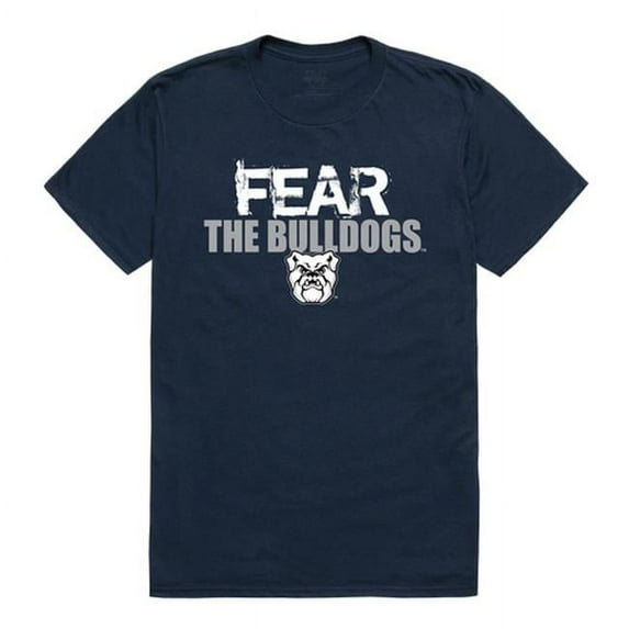 W Republic 518-275-BGT-01 Butler University Men Fear T-Shirt, Navy - Small