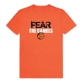 thumbnail image 1 of W Republic 518-276-337-05 Campbell University Men Fear T-Shirt, Orange - 2XL, 1 of 1