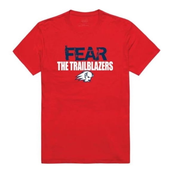 W Republic 518-291-RD2-03 Utah Tech University Trailblazers Fear College T-Shirt, Red - Large