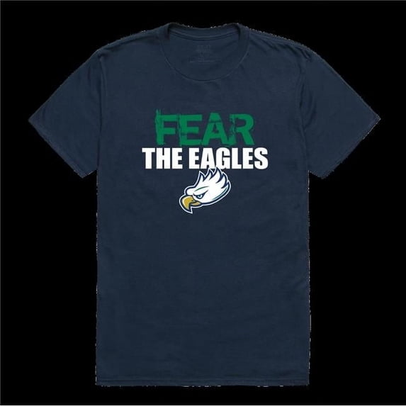 W Republic 518-303-NVY-04 Florida Gulf Coast Eagles Fear College T-Shirt, Navy - Extra Large