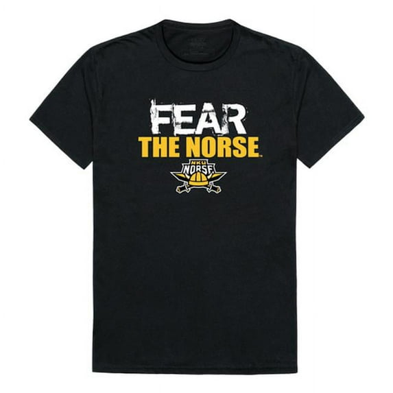 W Republic 518-356-E27-01 Northern Kentucky University Fear T-Shirt, Black & White 2 - Small