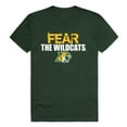 thumbnail image 1 of W Republic 518-357-033-01 Northern Michigan University Fear T-Shirt, Forest Green & White 3 - Small, 1 of 1