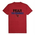 thumbnail image 1 of W Republic 518-373-339-03 Saginaw Valley State University Fear T-Shirt, Cardinal 3 - Large, 1 of 1