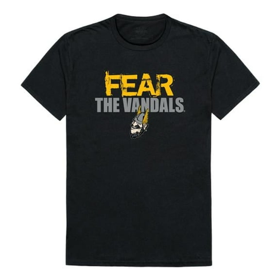 W Republic 518-395-E27-01 University of Idaho Fear T-Shirt, Black & White 2 - Small