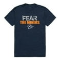 thumbnail image 1 of W Republic 518-434-BGT-04 UTEP Fear College Short Sleeve T-Shirt, Navy - Extra Large, 1 of 1