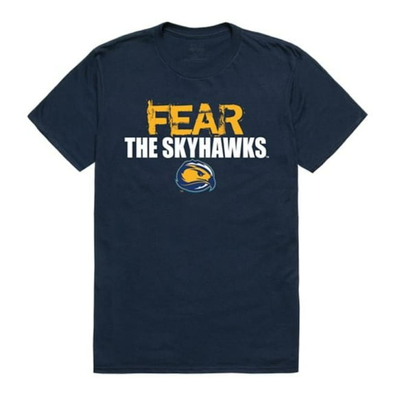 W Republic 518-437-NVY-03 Fort Lewis College Fear T-Shirt, Navy - Large