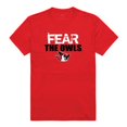 thumbnail image 1 of W Republic 518-453-RED-01 NCAA Keene St College Owls Fear T-Shirt, Red - Small, 1 of 1