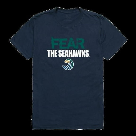 W Republic 518-474-NVY-03 Salve Regina University Seahawks Fear College T-Shirt, Navy - Large