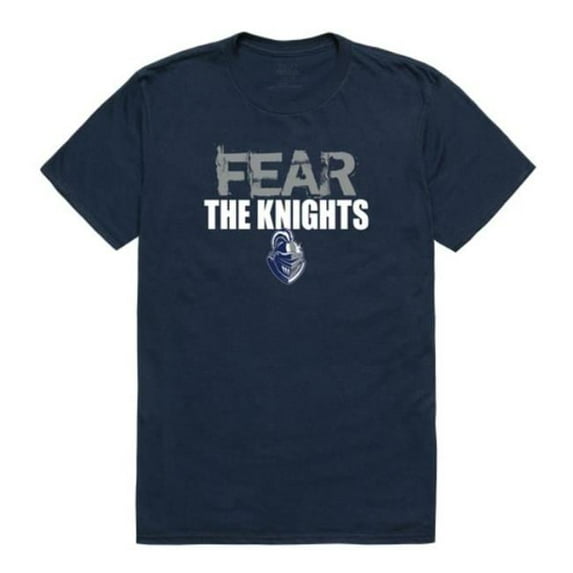 W Republic 518-520-NVY-04 State University of New York at Geneseo Knights Fear College T-Shirt, Navy - Extra Large