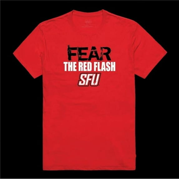 W Republic 518-669-RED-02 Saint Francis University Red Flash Fear College T-Shirt, Red - Medium