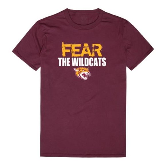 W Republic 518-692-MAR-04 Bethune-Cookman University Wildcats Fear College T-Shirt, Maroon - Extra Large