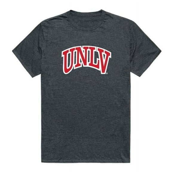 W Republic 519-137-HCH-02 University of Nevada, Las Vegas Men Cinder T-Shirt, Heather Charcoal - Medium