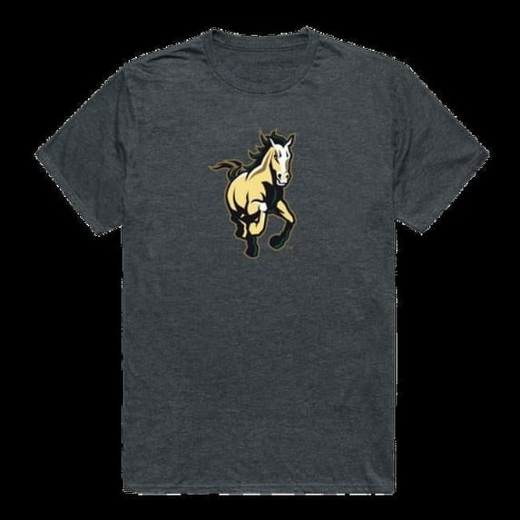 W Republic 519-167-HCH-03 California Polytechnic State University Mustangs Cinder College T-Shirt, Heather Charcoal - Large