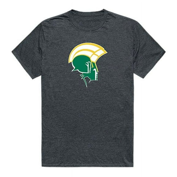 W Republic 519-350-E9C-04 Norfolk State University Men Cinder T-Shirt, Heather Charcoal - Extra Large