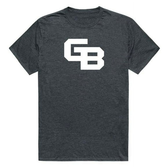 W Republic 519-397-E9C-01 University of Wisconsin-Green Bay Men Cinder T-Shirt, Heather Charcoal - Small