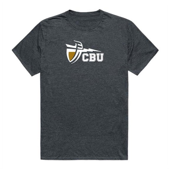 W Republic 519-444-HCH-02 California Baptist University Cinder College T-Shirt, Heather Charcoal - Medium