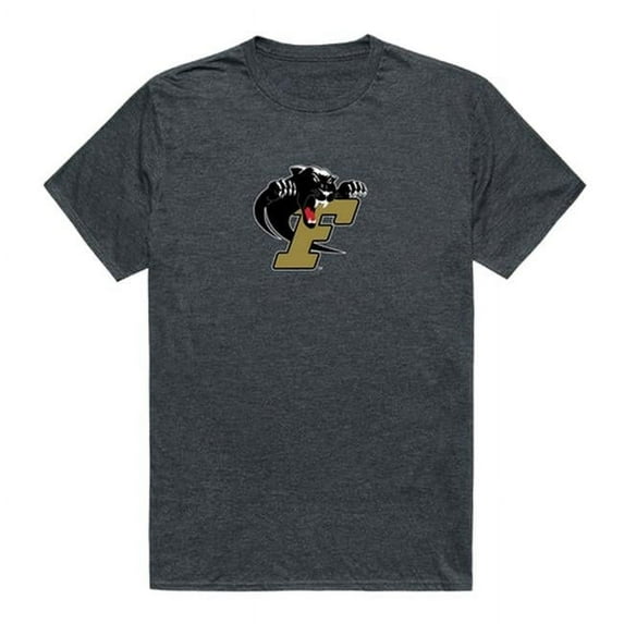 W Republic 519-452-HCH-04 NCAA Ferrum College Panthers Cinder T-Shirt, Heather Charcoal - Extra Large