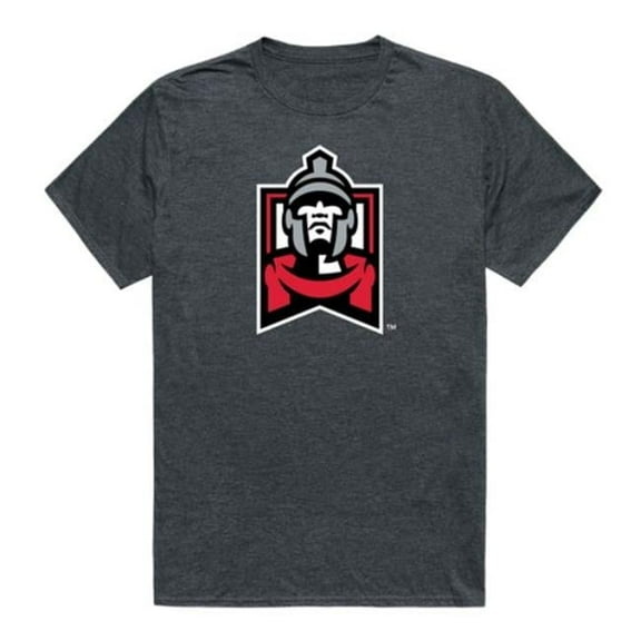 W Republic 519-515-HCH-05 East Stroudsburg Warriors University Cinder College T-Shirt, Heather Charcoal - 2XL