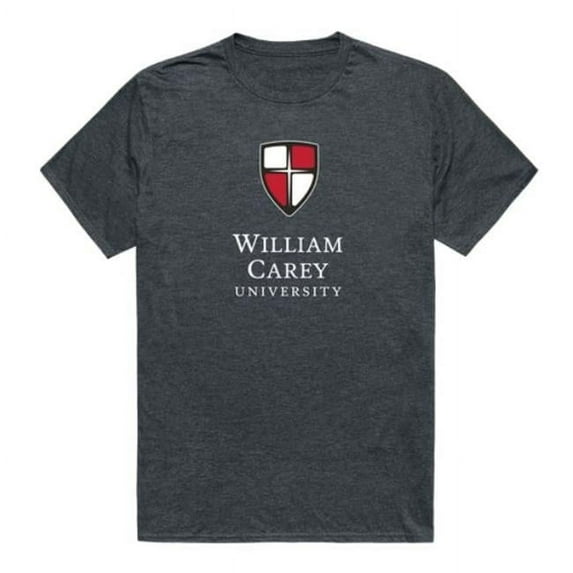 W Republic 519-606-HCH-04 William Carey University Crusaders Cinder College T-Shirt, Heather Charcoal - Extra Large