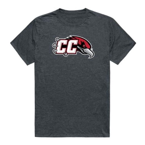 W Republic 519-625-HCH-05 Casper College Thunderbirds Cinder T-Shirt, Heather Charcoal - 2XL