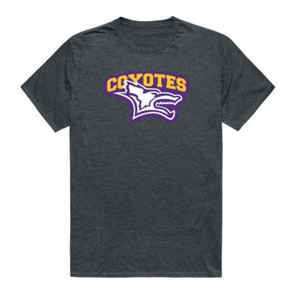 W Republic 519-658-HCH-02 Kansas Wesleyan University Coyotes Cinder College T-Shirt, Heather Charcoal - Medium