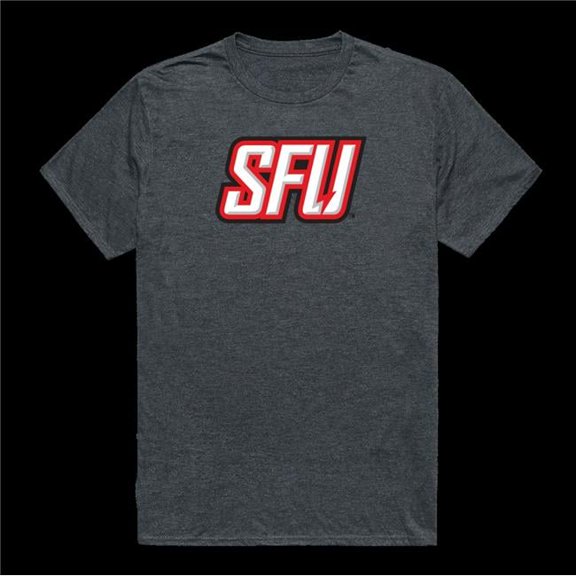 W Republic 519-669-HCH-05 Saint Francis University Red Flash Cinder College T-Shirt, Heather Charcoal - 2XL