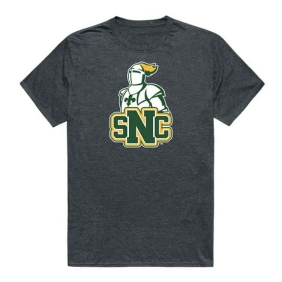 W Republic 519-698-HCH-03 St. Norbert College Green Knights Cinder T-Shirt, Heather Charcoal - Large