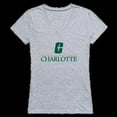 thumbnail image 1 of W Republic 520-194-HGY-01 University of North Carolina at Charlotte 49ers Womens Seal T-Shirt, Heather Grey - Small, 1 of 1