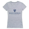 thumbnail image 1 of W Republic 520-319-H08-04 Johns Hopkins University Seal T-Shirt for Women, Heather Grey - Extra Large, 1 of 1