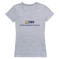 thumbnail image 1 of W Republic 520-444-HGY-04 California Baptist University Women Seal Short Sleeve T-Shirt, Heather Grey - Extra Large, 1 of 1