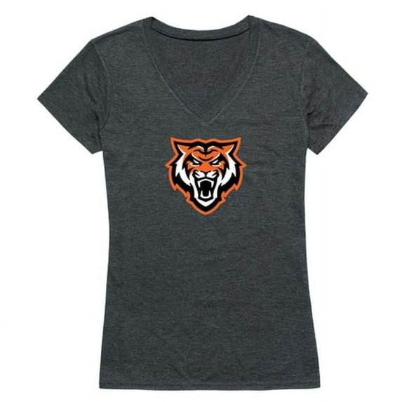 W Republic 521-222-HCH-03 Idaho State University Women Cinder T-Shirt, Heather Charcoal - Large
